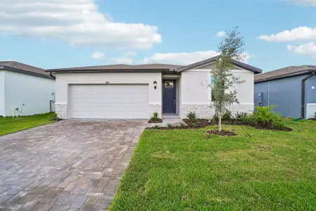 New construction Single-Family house 13696 Umber Forest St, Hudson, FL 34669 plan Bluebell - image