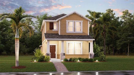 New construction Single-Family house 2470 Peace Of Mind Ave, Kissimmee, FL 34744 plan Cascade - image