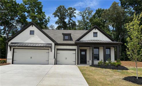 New construction Single-Family house 122 Rose Lake Ct, Hoschton, GA 30548 plan Noble - image