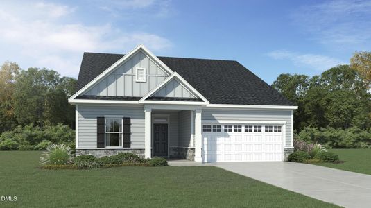 New construction Single-Family house 4213 Gray Alder Ln, Raleigh, NC 27616 plan Clayton III - image