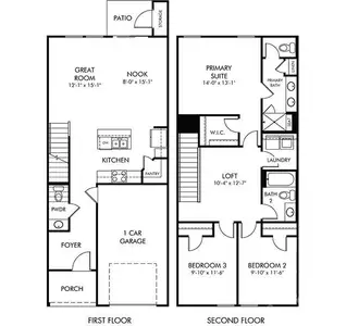 New construction Townhouse house 274 Tiger Lily Dr, Fort Mill, SC 29708 - image