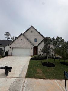 New construction Single-Family house 15994 Mahogany Mist Dr, Conroe, TX 77302 plan 4059 Elevation D - image