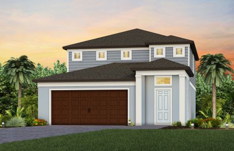 New construction Single-Family house 33470 Barnebrook Dr, Wesley Chapel, FL 33545 plan Pinecrest - image