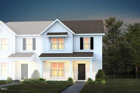 New construction Townhouse house 290 Fosterton Cottage Wy, Raleigh, NC 27603 null- photo 0