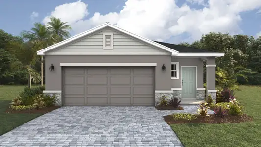 New construction Single-Family house 1829 Hammock Trace Dr, Parrish, FL 34219 plan Harper - image