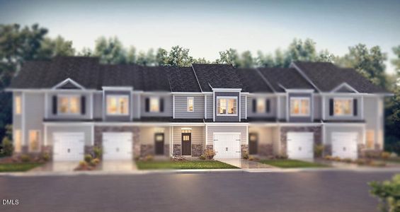 New construction Townhouse house 413 Kinneries Dr, Gibsonville, NC 27249 - image