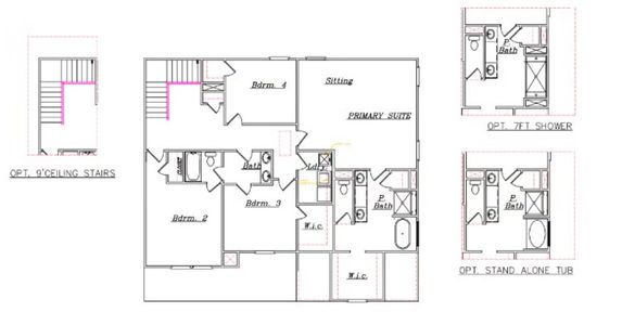 New construction Single-Family house 1628 Fuma Leaf Way, Mcdonough, GA 30253 Harding- photo 1 1