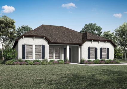 New construction Single-Family house Fruitland Park, FL 34731 plan Albany - image