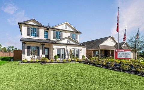 New construction Single-Family house 24604 Myrtle Wy, Montgomery, TX 77316 plan Trinity - image
