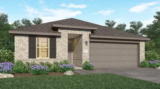 New construction Single-Family house 19826 Palermo Shores Drive, Hockley, TX 77447 Knightley TX- photo 0