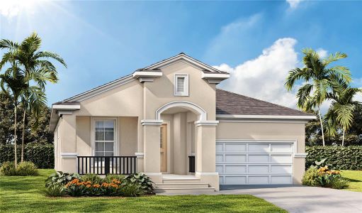 New construction Single-Family house 10667 Steinahatchee Ln, New Port Richey, FL 34655 plan Aster - image