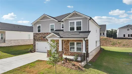 New construction Single-Family house 406 Tallulah Ln, Grayson, GA 30017 plan Taylorsville - image