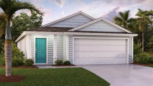 New construction Single-Family house 10 Divot Pl, Bunnell, FL 32110 plan Willow - image