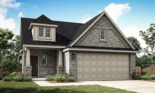New construction Single-Family house 4332 Glenn Springs Wy, Little Elm, TX 75068 plan Meridian - image