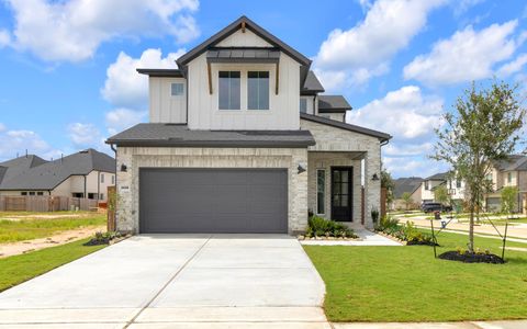 New construction Single-Family house 24939 Poppy Terrace Ct, Katy, TX 77493 plan Rutgers - image