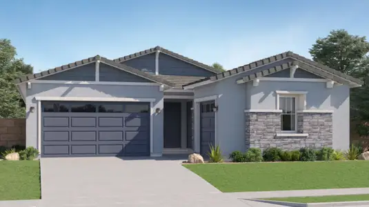 New construction Single-Family house 25437 N 167Th Ln, Surprise, AZ 85387 plan Trillium Plan 4585 - image