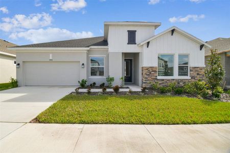 New construction Single-Family house 5921 Hidden Branch Drive, Apollo Beach, FL 33572 The Polluck- photo 0