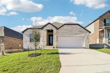 New construction Single-Family house 1415 Arcas Wy, San Antonio, TX 78245 plan The Henderson (C404) - image