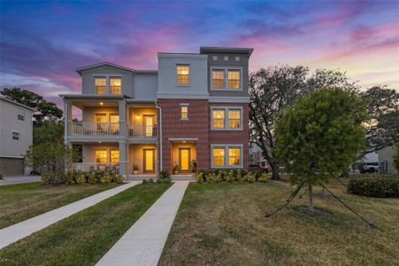 New construction Townhouse house 4511 S Manhattan Ave, Unit 17, Tampa, FL 33611 plan Flagler - image