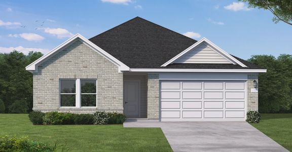 New construction Single-Family house 1911 Southfork Ranch Trl, Crosby, TX 77532 plan Young - image