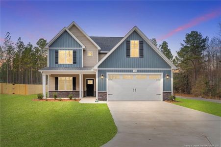 New construction Single-Family house 2154 Montrose Rd, Raeford, NC 28376 plan Dogwood II - image