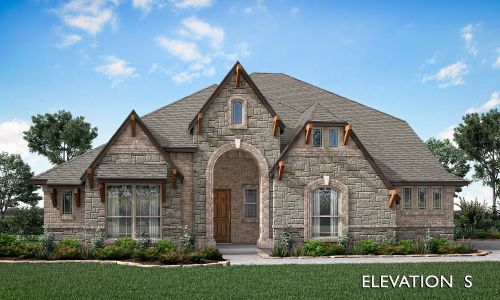 Elevation S. Mansfield, TX New Home