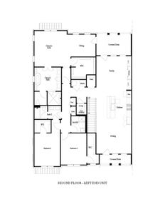 New construction Condo house 4415 E Jones Bridge Rd, Peachtree Corners, GA 30092 plan The Cochran - image 3