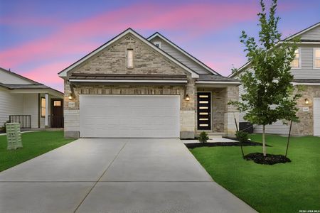 New construction Single-Family house 14752 Sweet Clover, San Antonio, TX 78253 plan Live Oak - image