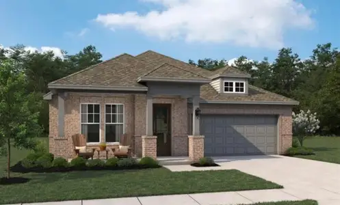New construction Single-Family house 680 Tyronza Dr, Justin, TX 76247 plan Bridgeport - image