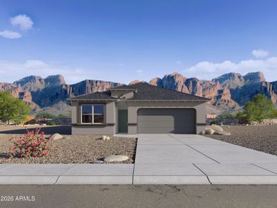 New construction Single-Family house 515 W Bunker Hill St, Florence, AZ 85132 - image