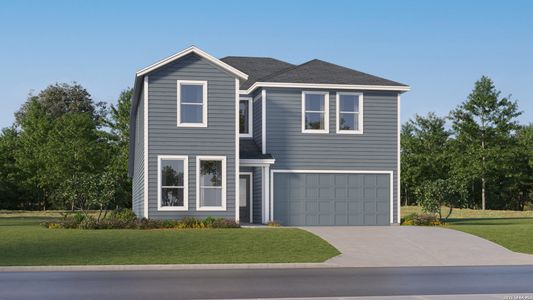 New construction Single-Family house 3676 Scooter Dm, San Antonio, TX 78264 - image