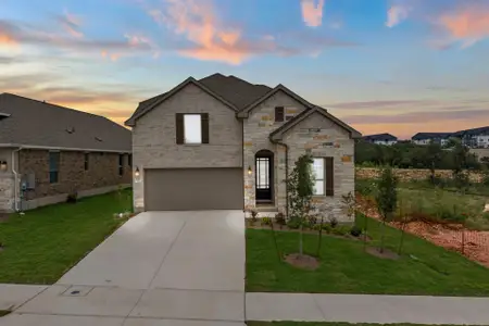 New construction Single-Family house 1149 Flying Cloud Trl, Georgetown, TX 78628 plan Lasara - image