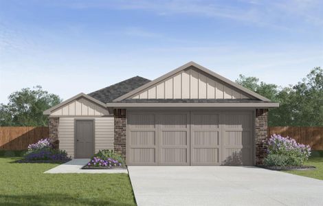 New construction Single-Family house 1013 Bluegill Ln, Alvin, TX 77511 Estero - photo 0