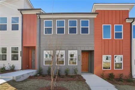 New construction Townhouse house 1561 Driggs Dr Nw, Atlanta, GA 30318 plan Calliope - image