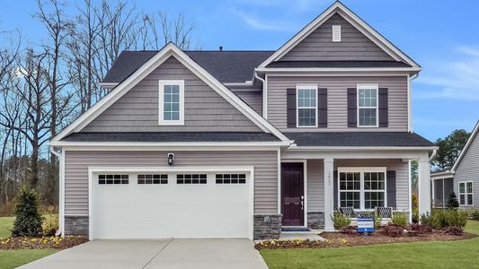 New construction Single-Family house 572 Tanner Lake Lane, Raleigh, NC 27610 Mayflower III- photo 0