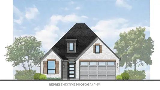 New construction Single-Family house 12005 Emberwood Ln, Justin, TX 76247 plan Royce - image