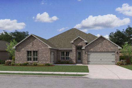 New construction Single-Family house 703 Emerald Hts, Lavon, TX 75166 plan Austin - image