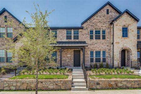 New construction Townhouse house 429 Matchbox Street, Argyle, TX 76226 Carter- photo 0