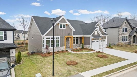 New construction Single-Family house 82 Clear Lake Pkwy, Hoschton, GA 30548 plan Winslow - image