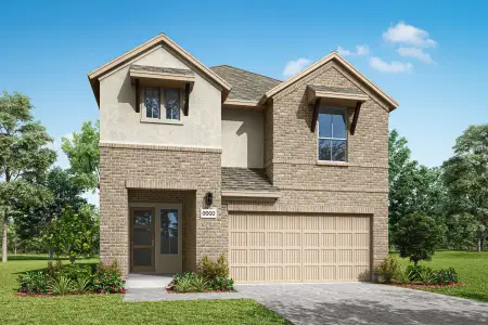 New construction Single-Family house 128 Bloomington Lp, Hutto, TX 78634 plan Skyview - image
