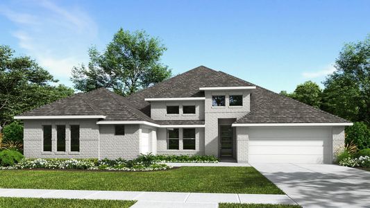 New construction Single-Family house 1207 Basset Hound Dr, Montgomery, TX 77316 plan 3411W - image