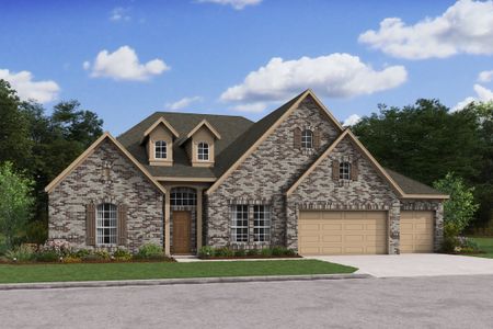 New construction Single-Family house 6602 Allens Landing, Needville, TX 77461 Margaret- photo 0