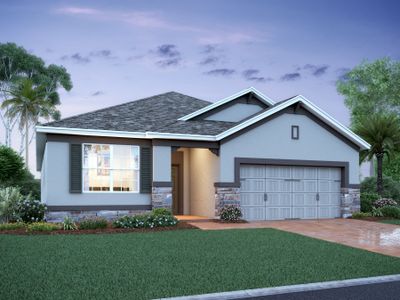 New construction Single-Family house 5043 Prairie Preserve Run, St. Cloud, FL 34772 null- photo 2 2