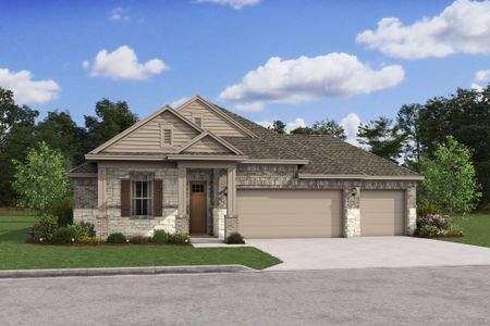 New construction Single-Family house 120 Valley Ranch Trail, Dayton, TX 77535 - photo 0