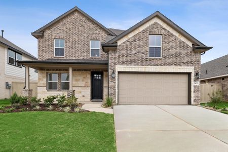New construction Single-Family house 29430 Meadowcreek Hill Dr, Waller, TX 77484 plan El Paso - image