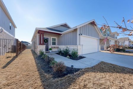 New construction Single-Family house 112 Bennington Dr, Liberty Hill, TX 78642 Taft- photo 0