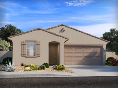 New construction Single-Family house 17074 S Paseo Sombrita, Sahuarita, AZ 85629 plan Topaz - image