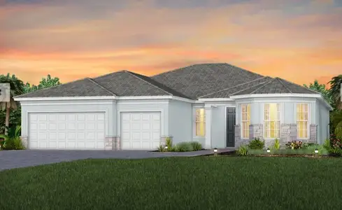 New construction Single-Family house 13603 Sw Vermillion Cir, Unit Stellar 797, Port St. Lucie, FL 34987 - image