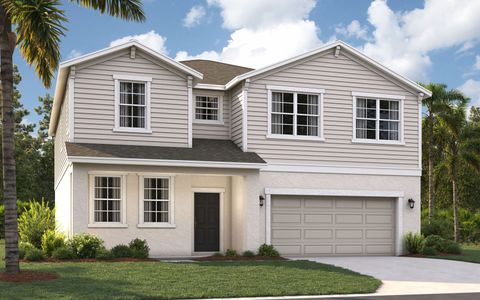 New construction Single-Family house 1255 Normandy Dr, Haines City, FL 33844 plan The Chester - image