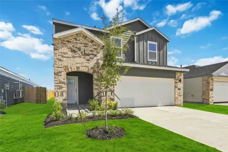 New construction Single-Family house 5210 Purple Beebalm Ln, Houston, TX 77048 plan Grace - image